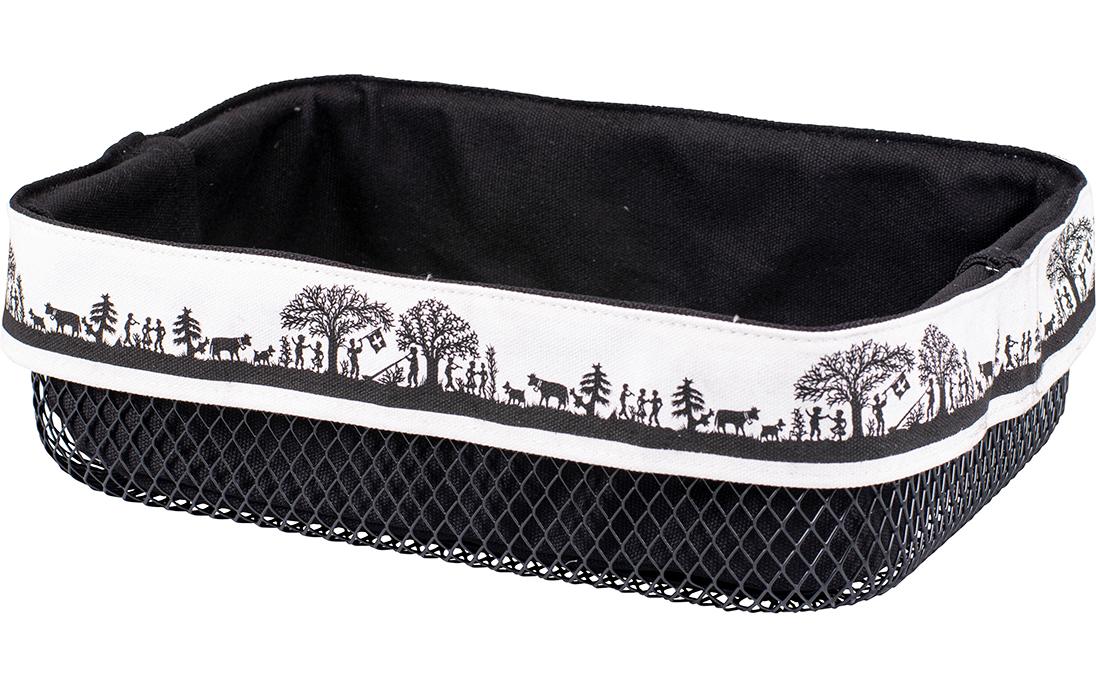 Kadastar Brotkorb Bergchilibi Noire Schwarz/Weiss