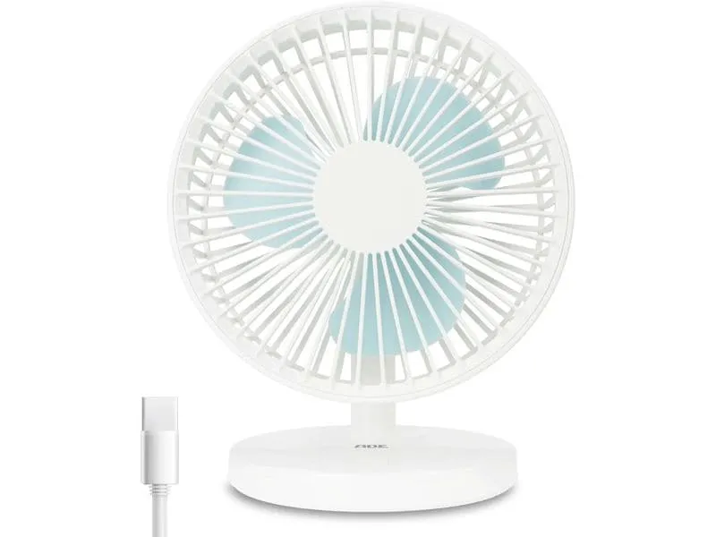 ADE Tischventilator kabellos Weiss ADE Tischventilator kabellos Weiss