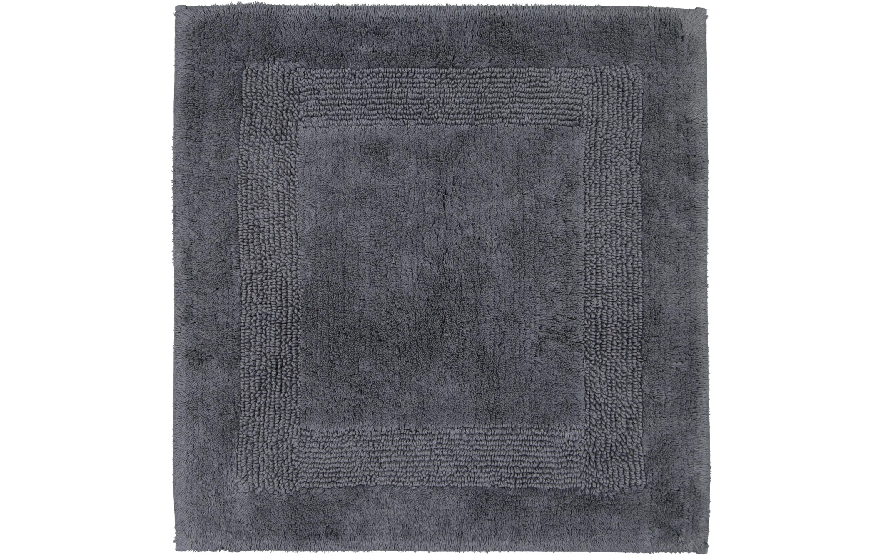 Cawö Badteppich 60 x 60 cm, Anthrazit