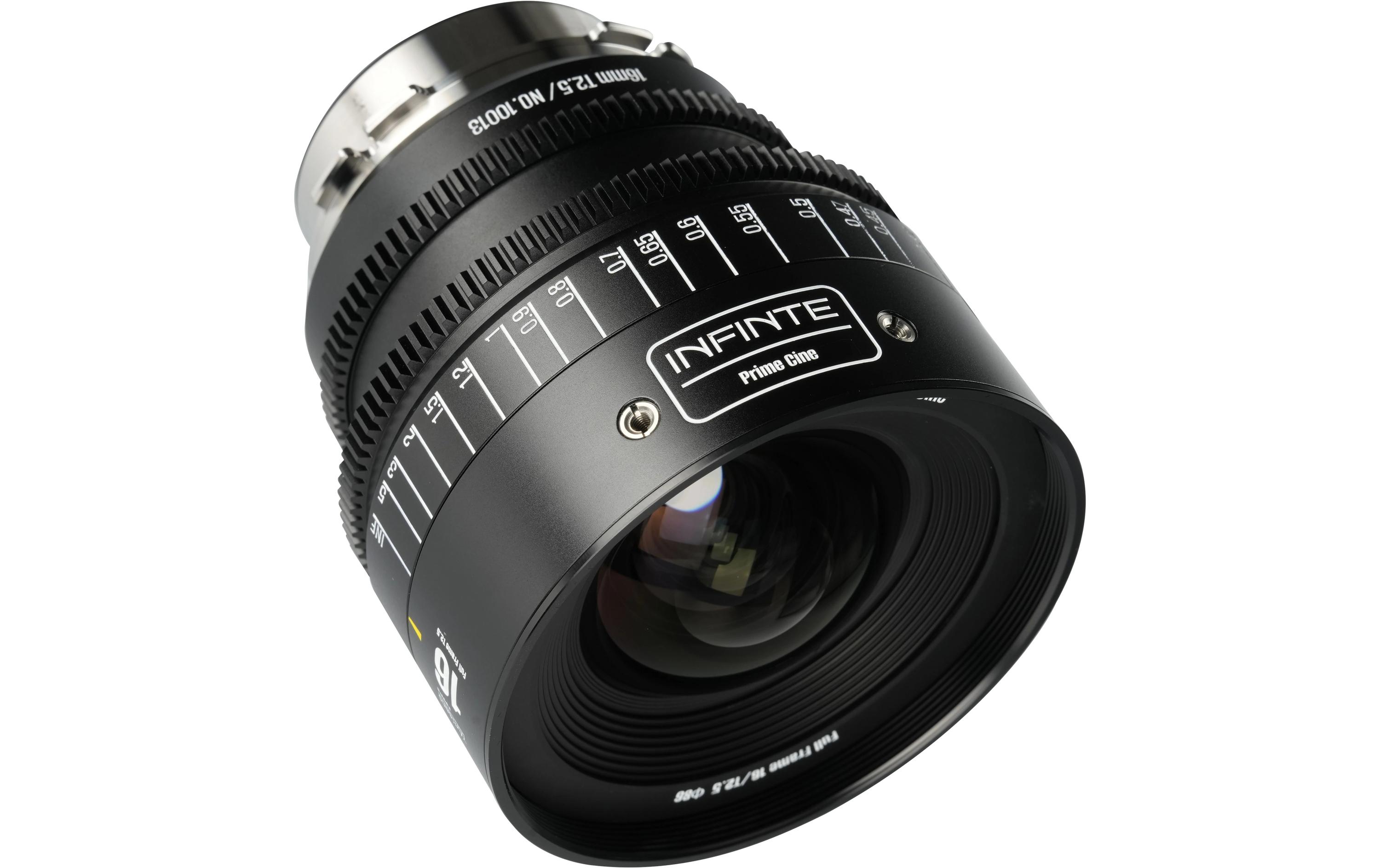 7Artisans Festbrennweite 16mm T/2.5 INFINTE Schwarz – Arri PL