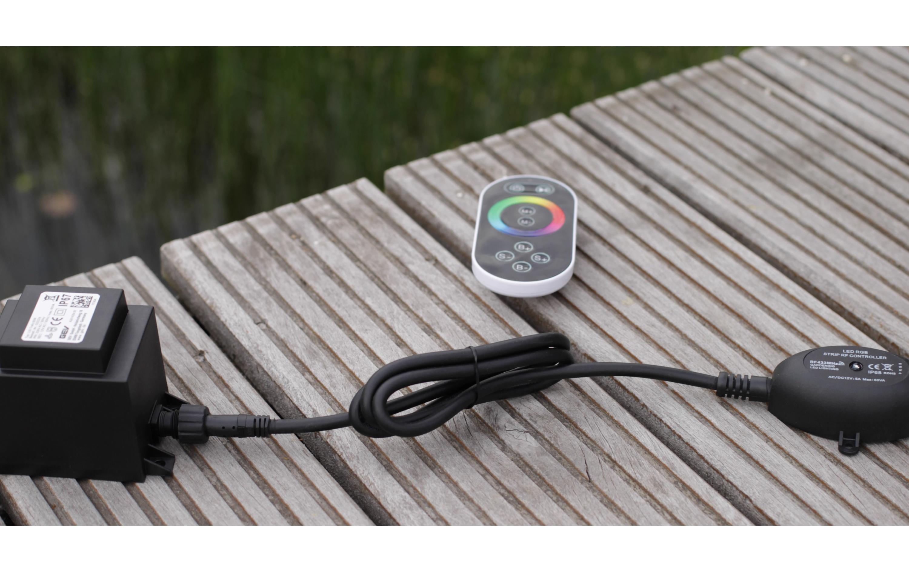 HEISSNER SMART LIGHT RGB-Controller mit Fernbedienung