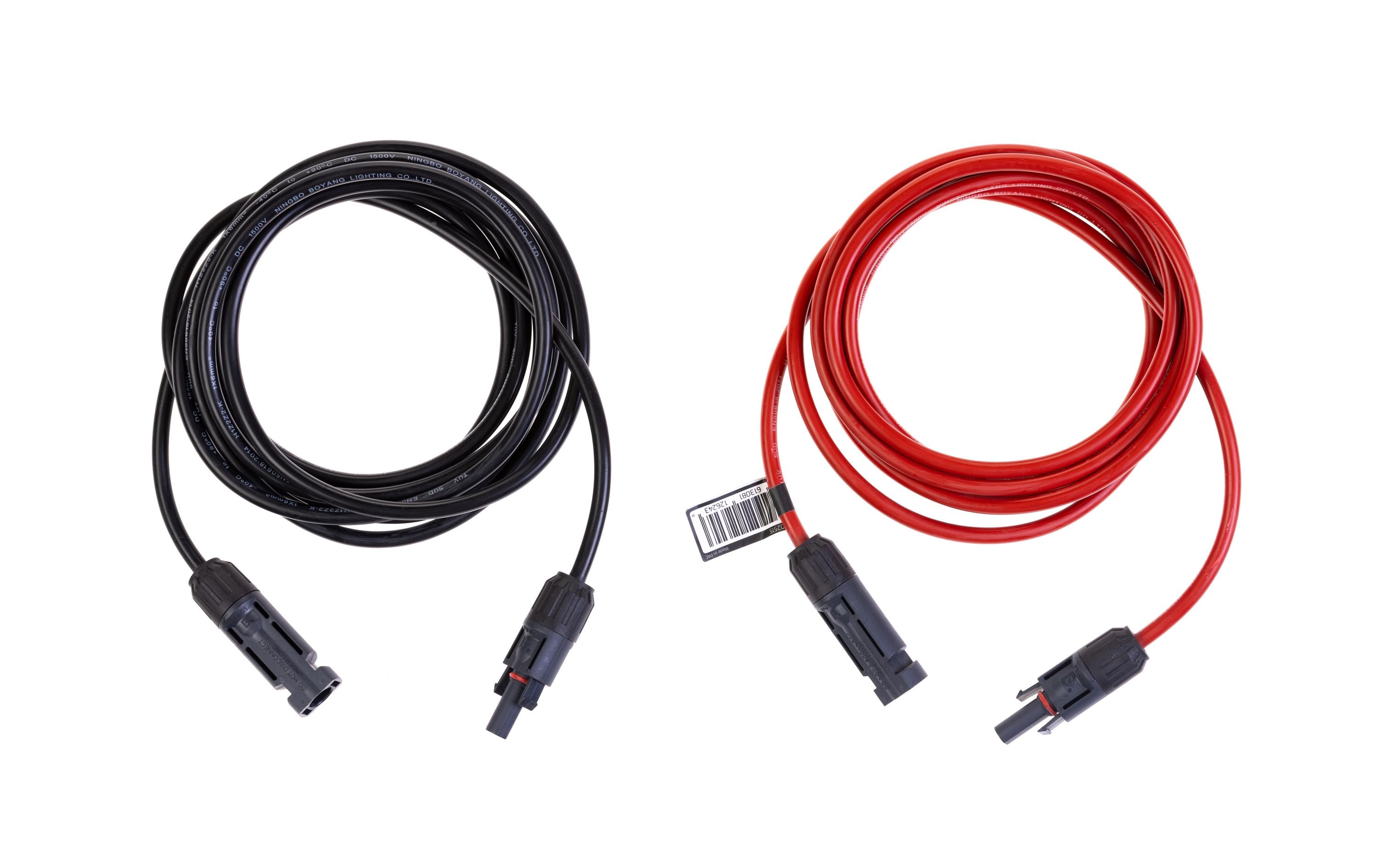 FURBER.power Solarkabel 6 mm² MC4-kompatibel, Set, 3 m FURBER.power Solarkabel 6 mm² MC4-kompatibel, Set, 3 m