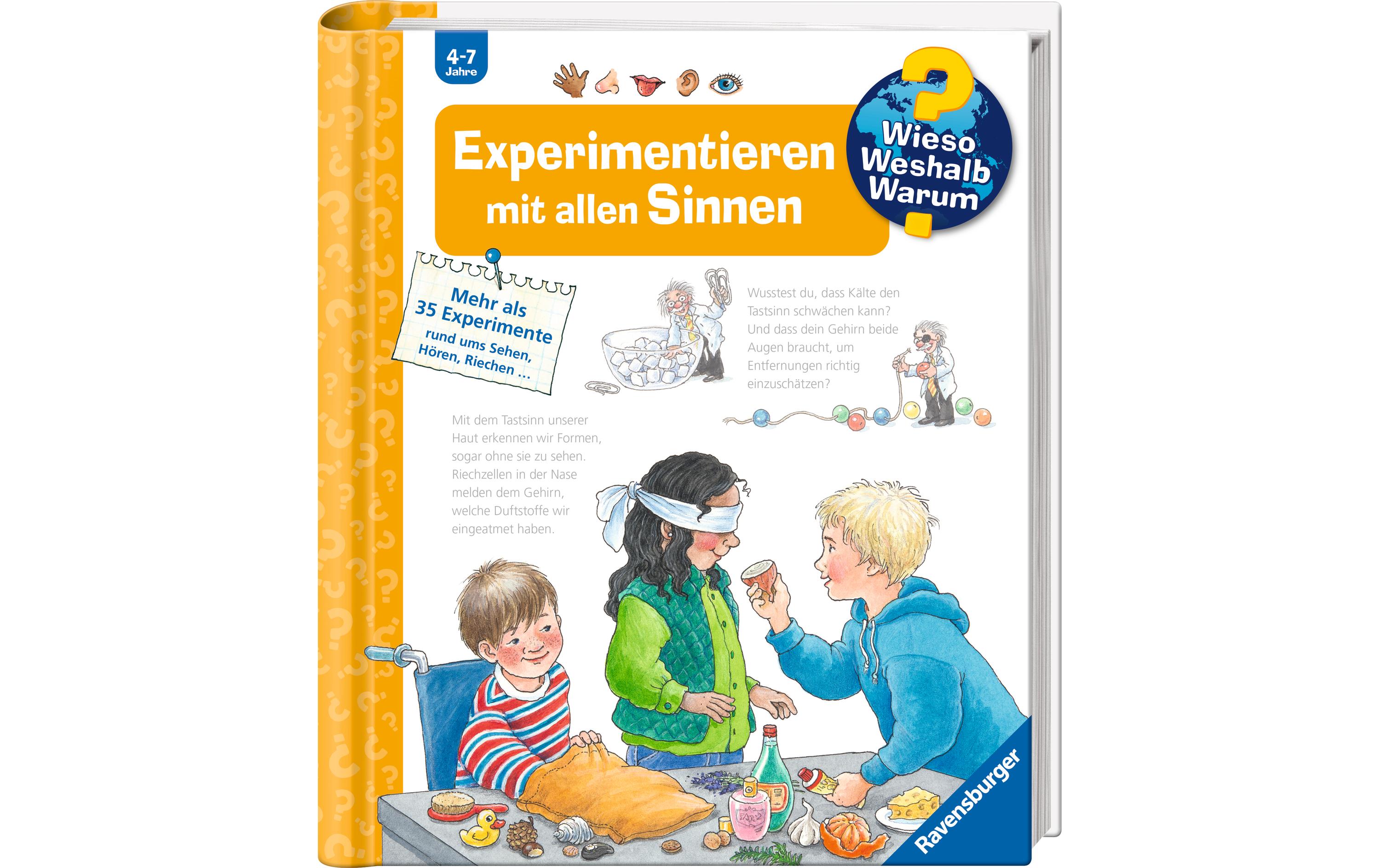 Ravensburger Kinder-Sachbuch WWW: Experimentieren mit allen Sinnen