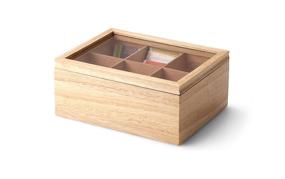 Continenta Teebeutel-Box Braun Continenta Teebeutel-Box Braun