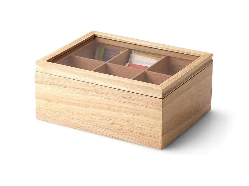 Continenta Teebeutel-Box Braun