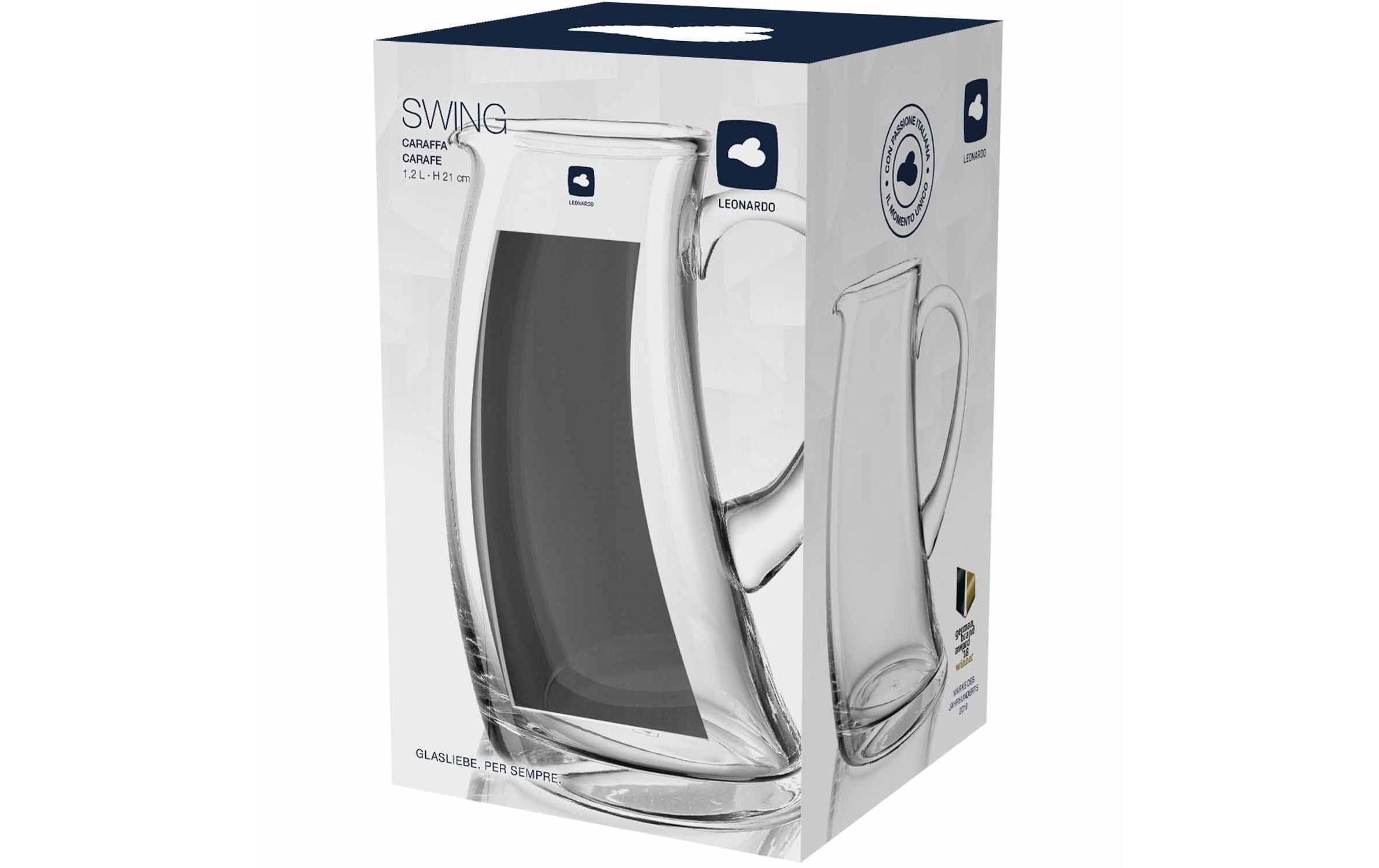 Leonardo GK/Karaffe Swing 1.2 l, Transparent
