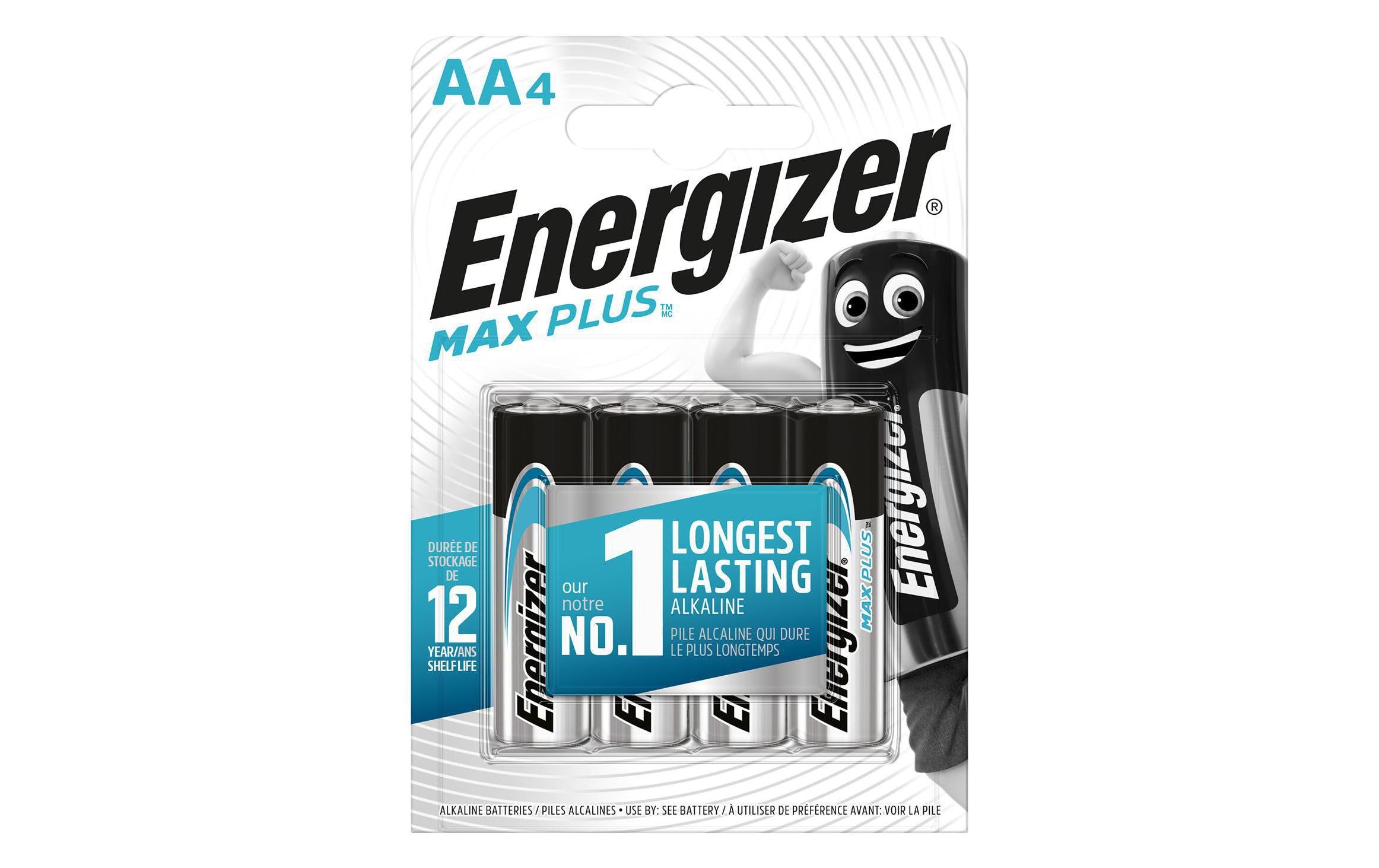 Energizer Batterie Max Plus AA 4 Stück