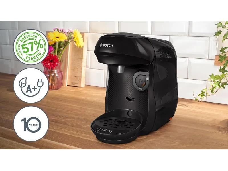 TASSIMO Kapselmaschine Happy friendly Schwarz TASSIMO Kapselmaschine Happy friendly Schwarz