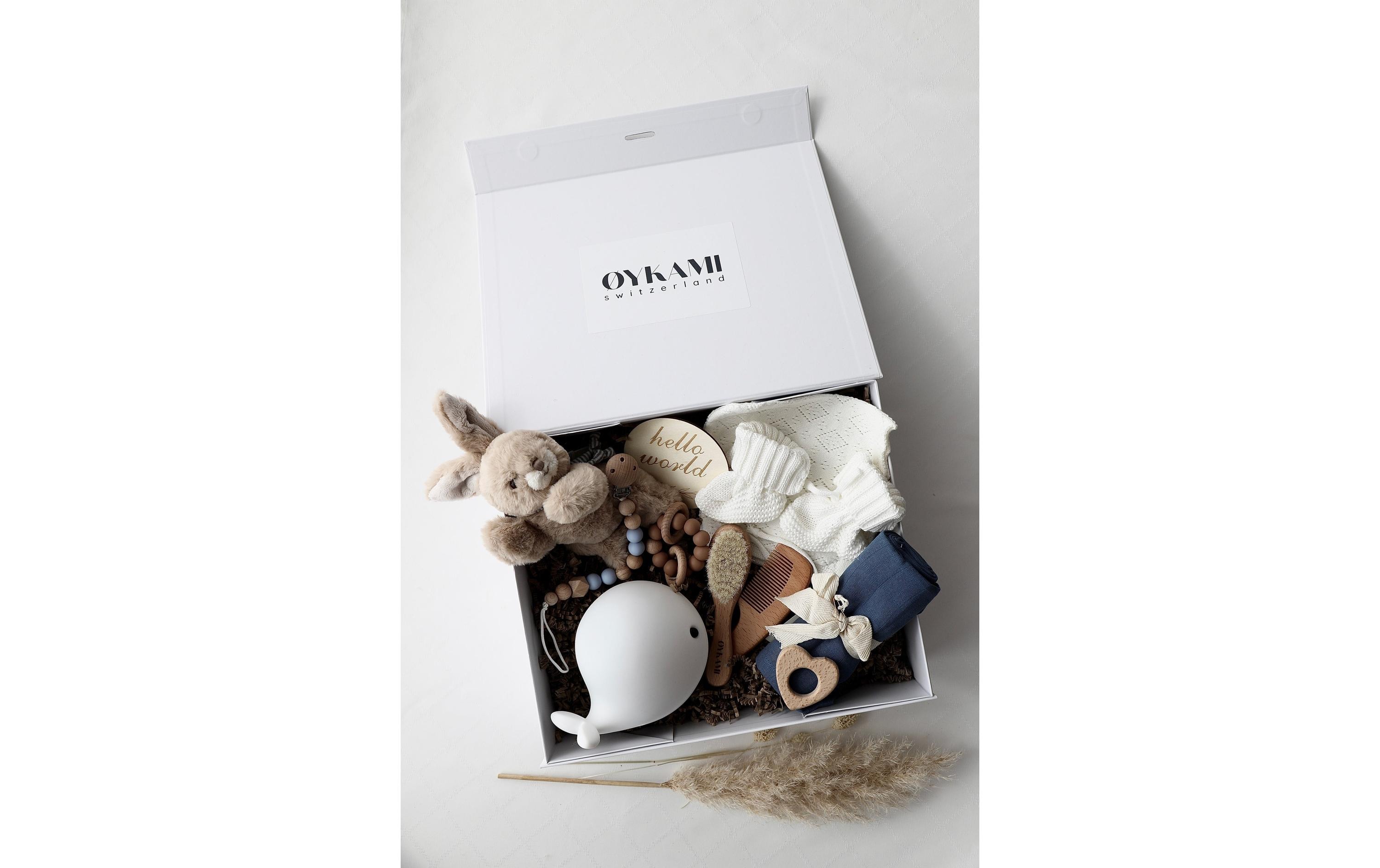 Oykami Geschenkset Paris Hase Braun