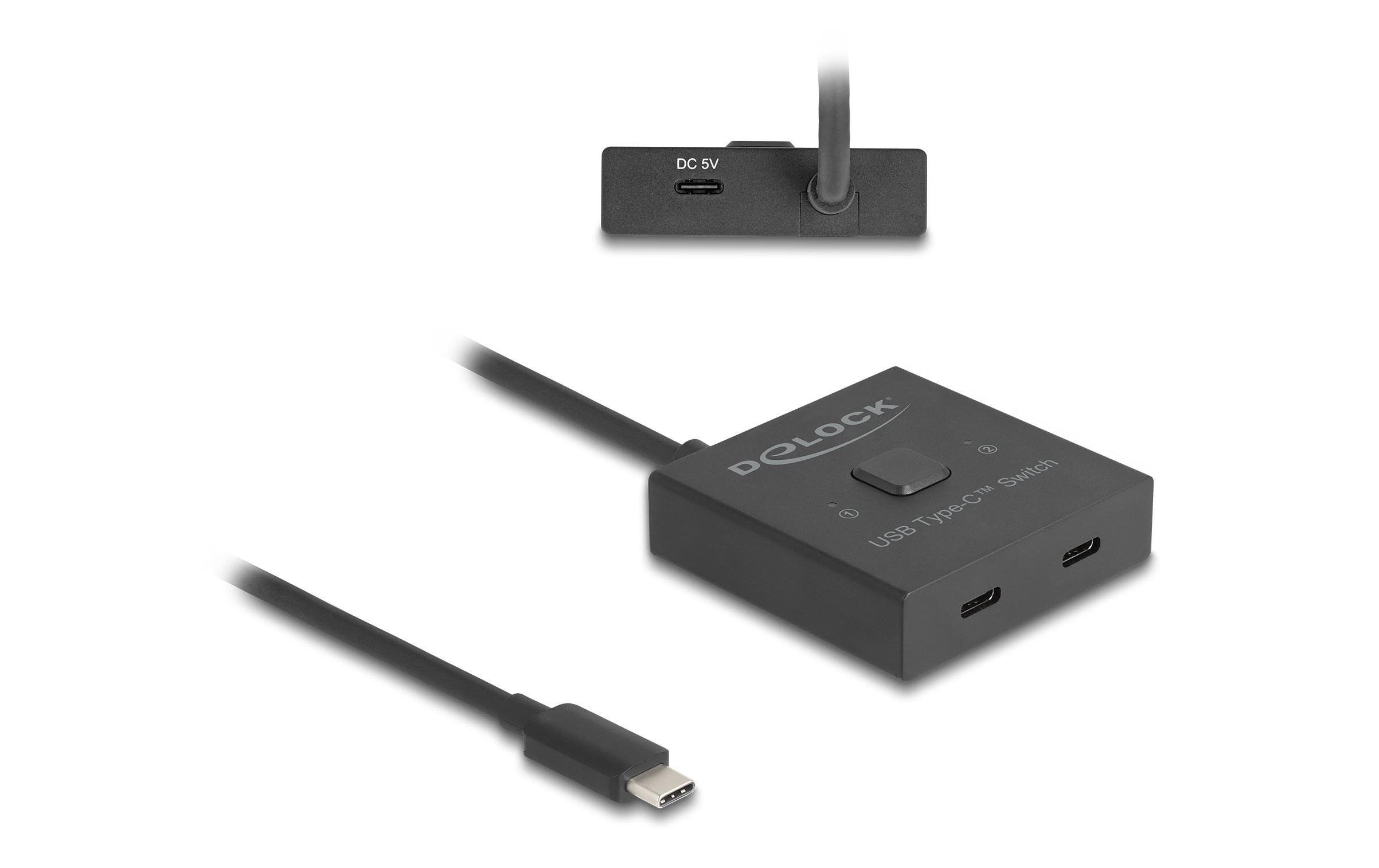 Delock Umschalter 8K USB-C Buchse Delock Umschalter 8K USB-C Buchse