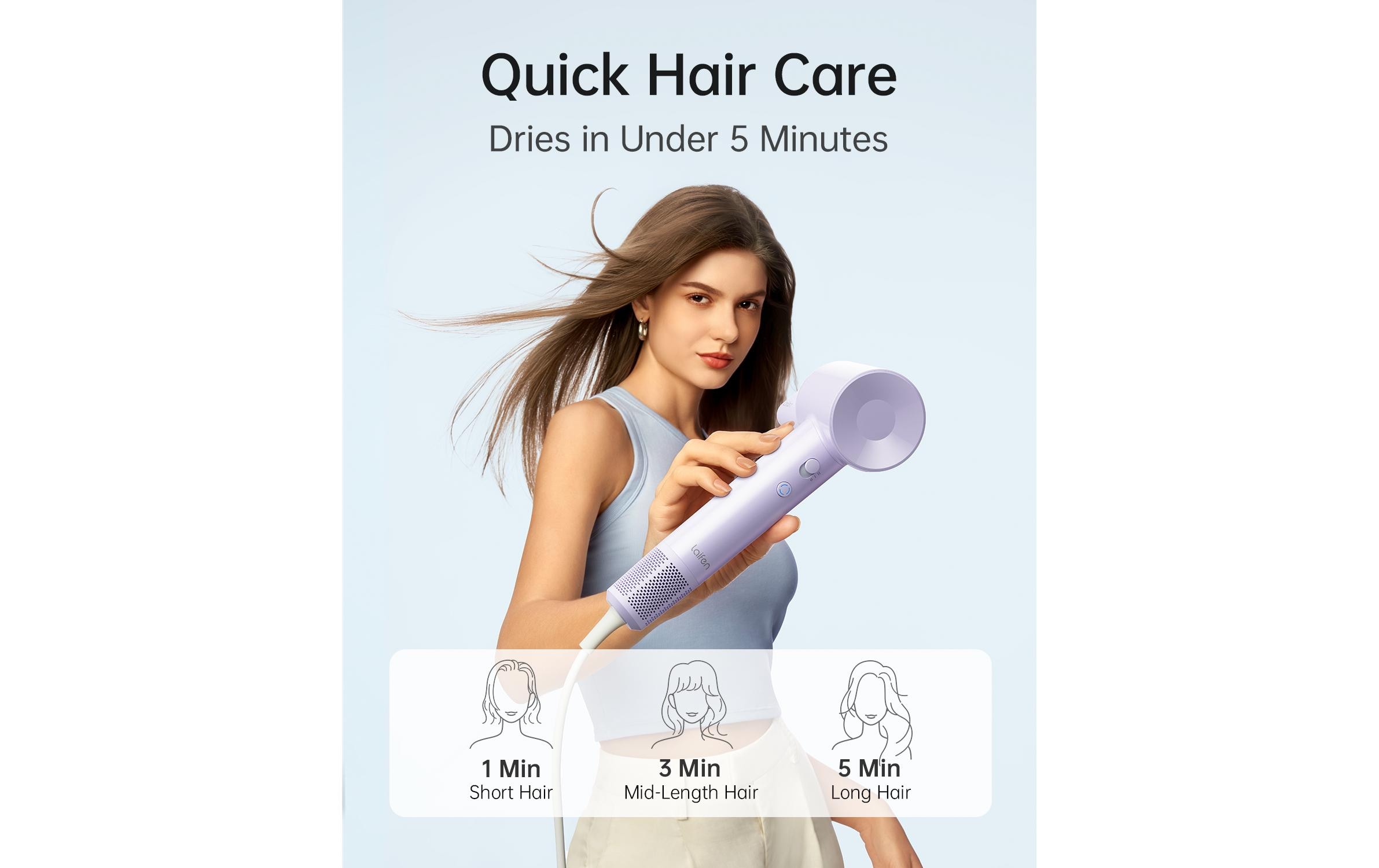 Laifen Haartrockner SE Lite Lila