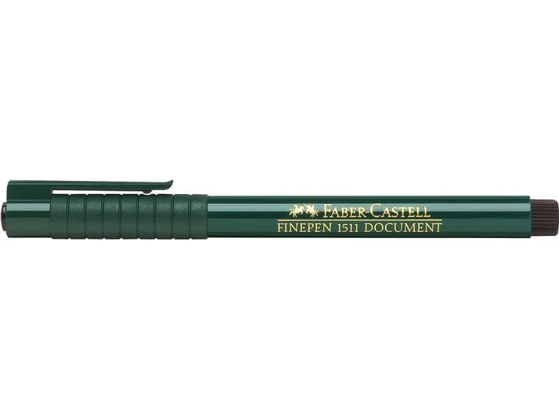 Faber-Castell Fineliner Finepen 1511 0.4 mm, Schwarz Faber-Castell Fineliner Finepen 1511 0.4 mm, Schwarz