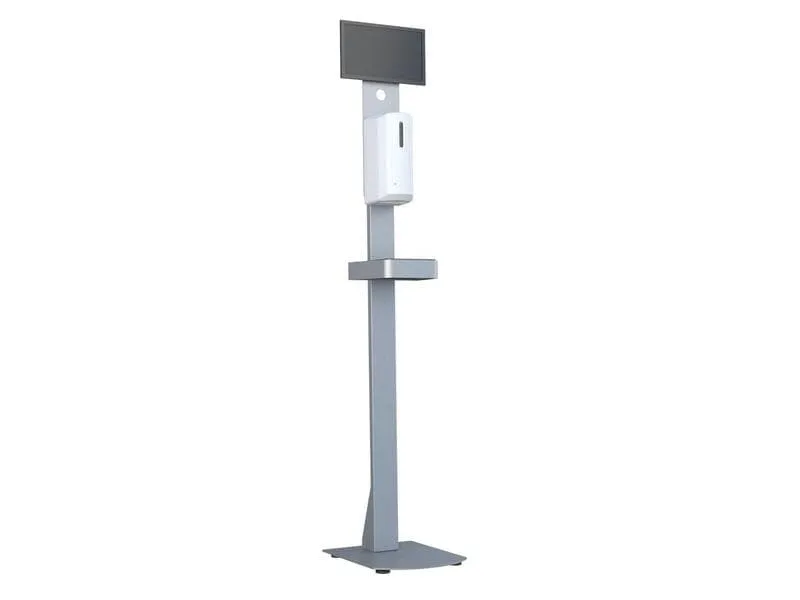 Multibrackets Desinfektionsmittelständer Hygienebox Stand weiss / 9646 Multibrackets Desinfektionsmittelständer Hygienebox Stand weiss / 9646