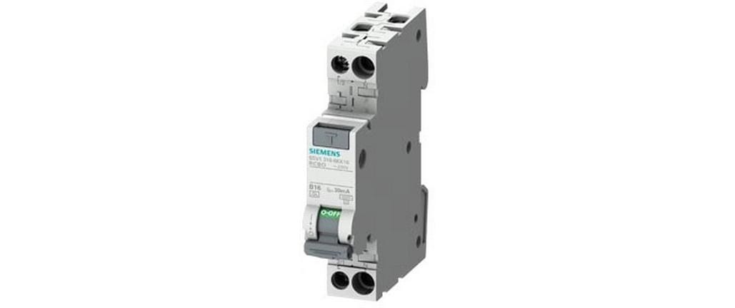 Siemens FI/LS kompakt 1P+N 6kA Typ A 30mA C13
