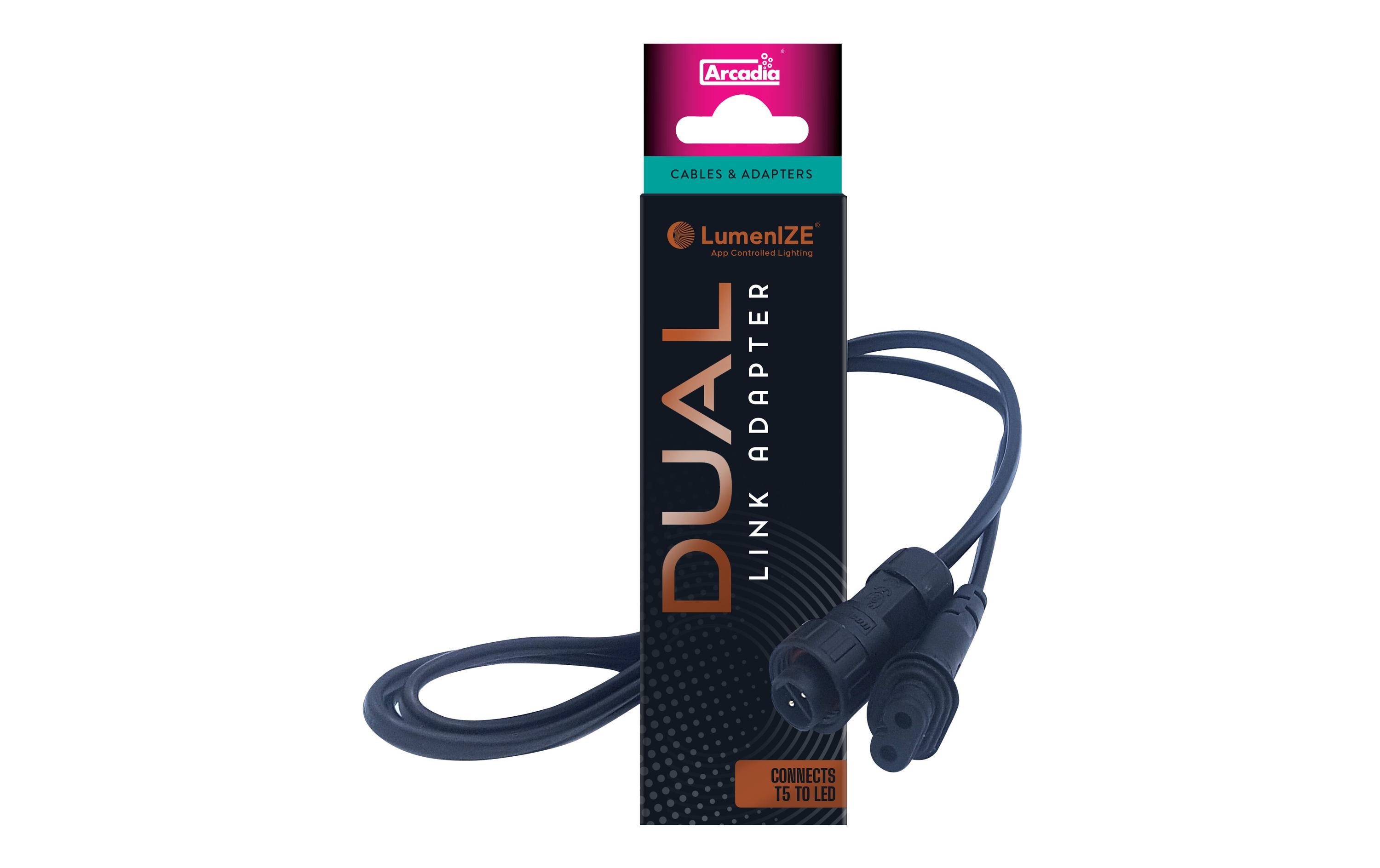 Arcadia Verbindungskabel Lumenize DUAL 1.2 m Arcadia Verbindungskabel Lumenize DUAL 1.2 m