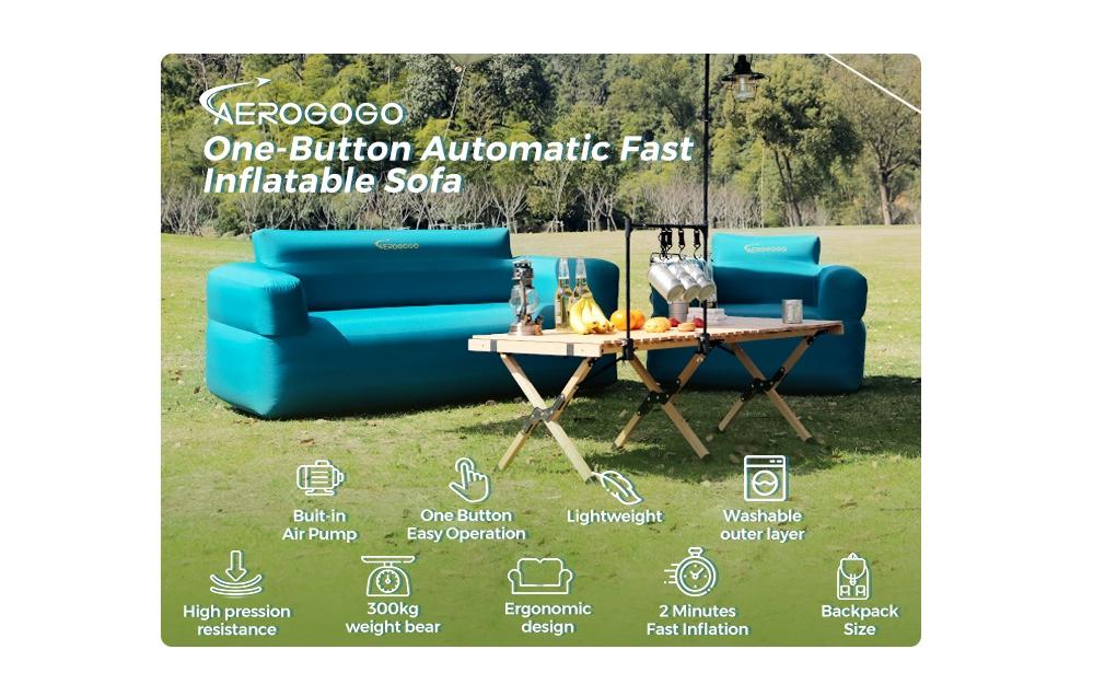 Aerogogo Aufblasbares Sofa BS2 103 x 74 cm