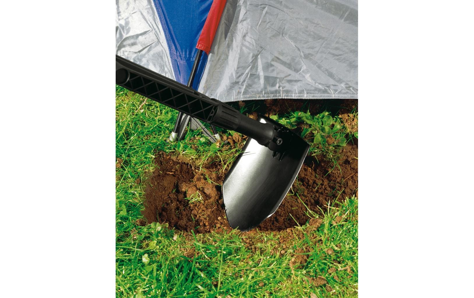 Fiskars Klappspaten, schwarz L24-59 x 15.3 x 6.5 cm