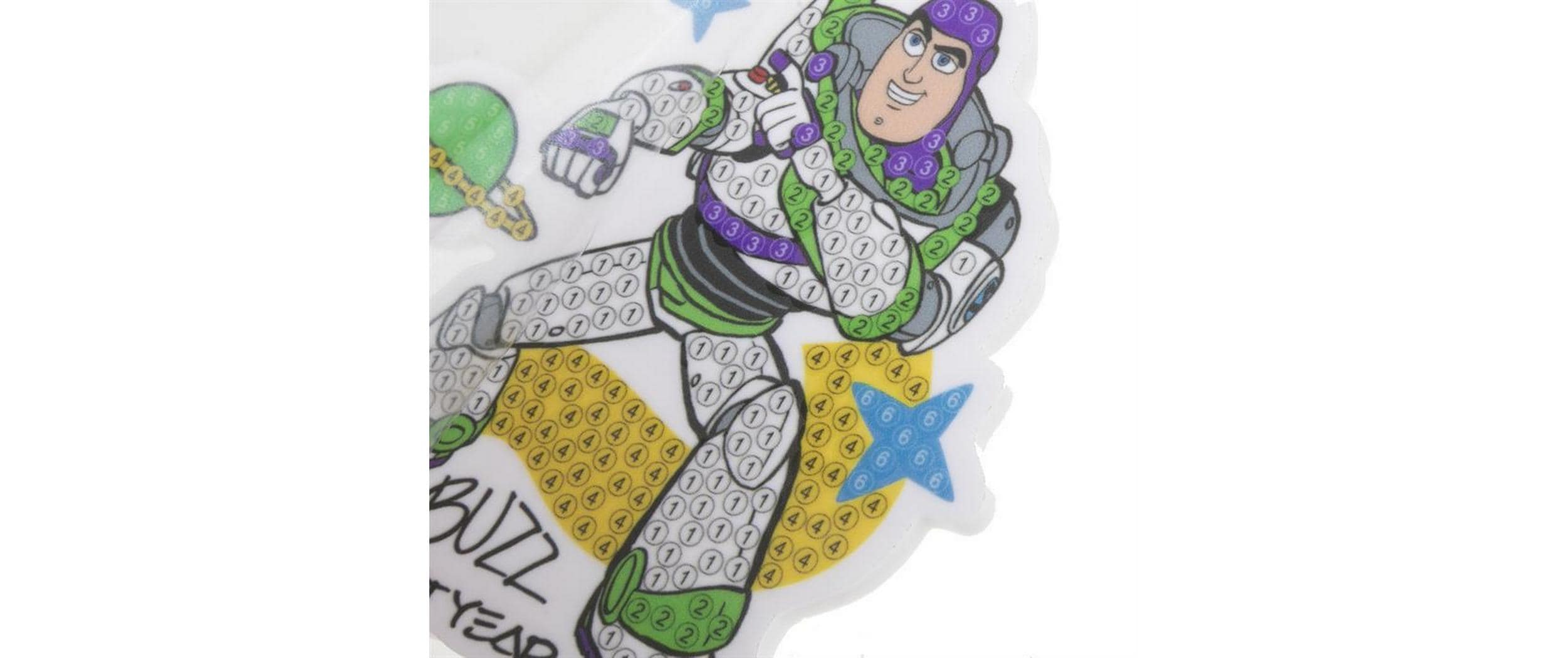 CRAFT Buddy Buzz Lightyear, Crystal Art Rucksack Anhänger
