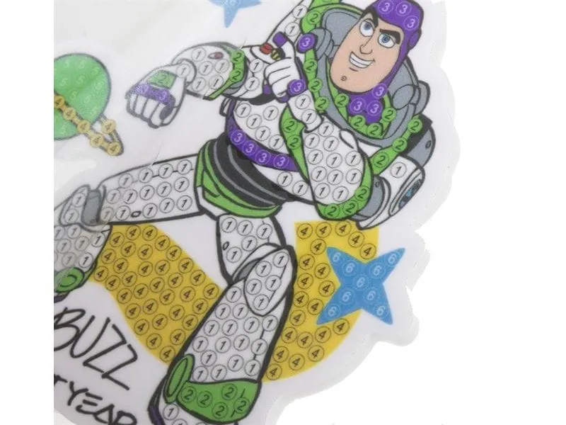 CRAFT Buddy Buzz Lightyear, Crystal Art Rucksack Anhänger CRAFT Buddy Buzz Lightyear, Crystal Art Rucksack Anhänger