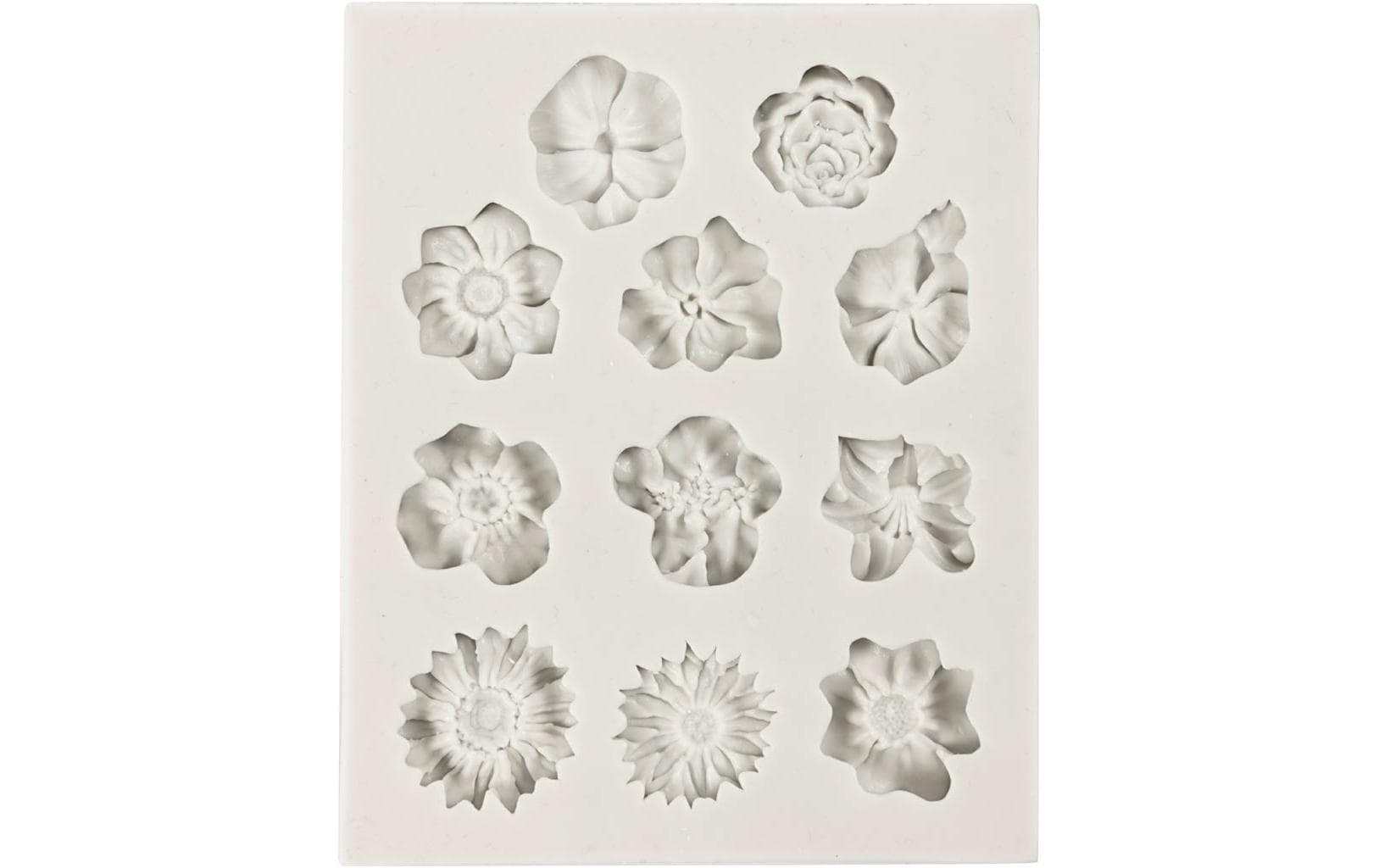 Creativ Company Versiegelung Giessformen Silikon Blumen Motiv Creativ Company Versiegelung Giessformen Silikon Blumen Motiv