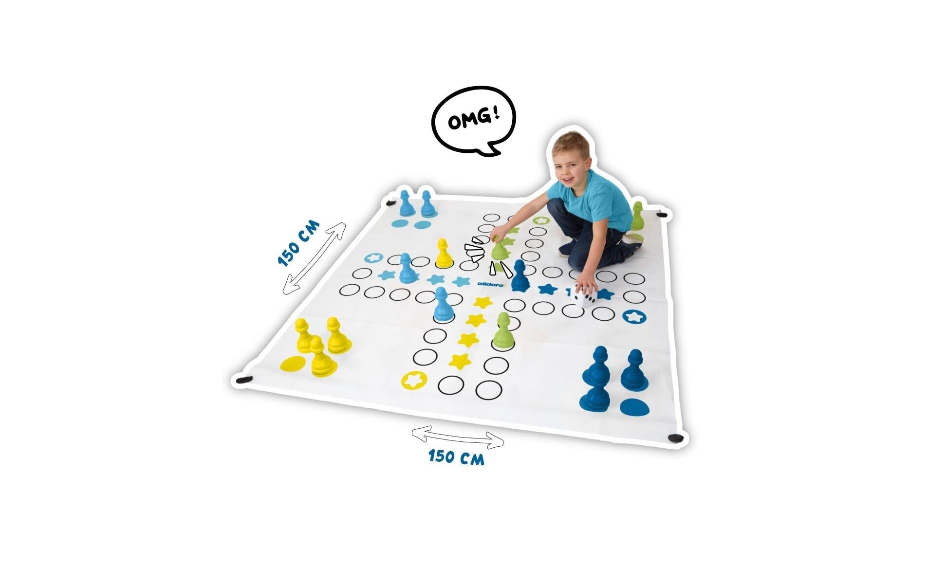 alldoro Spiel XXL Ludo