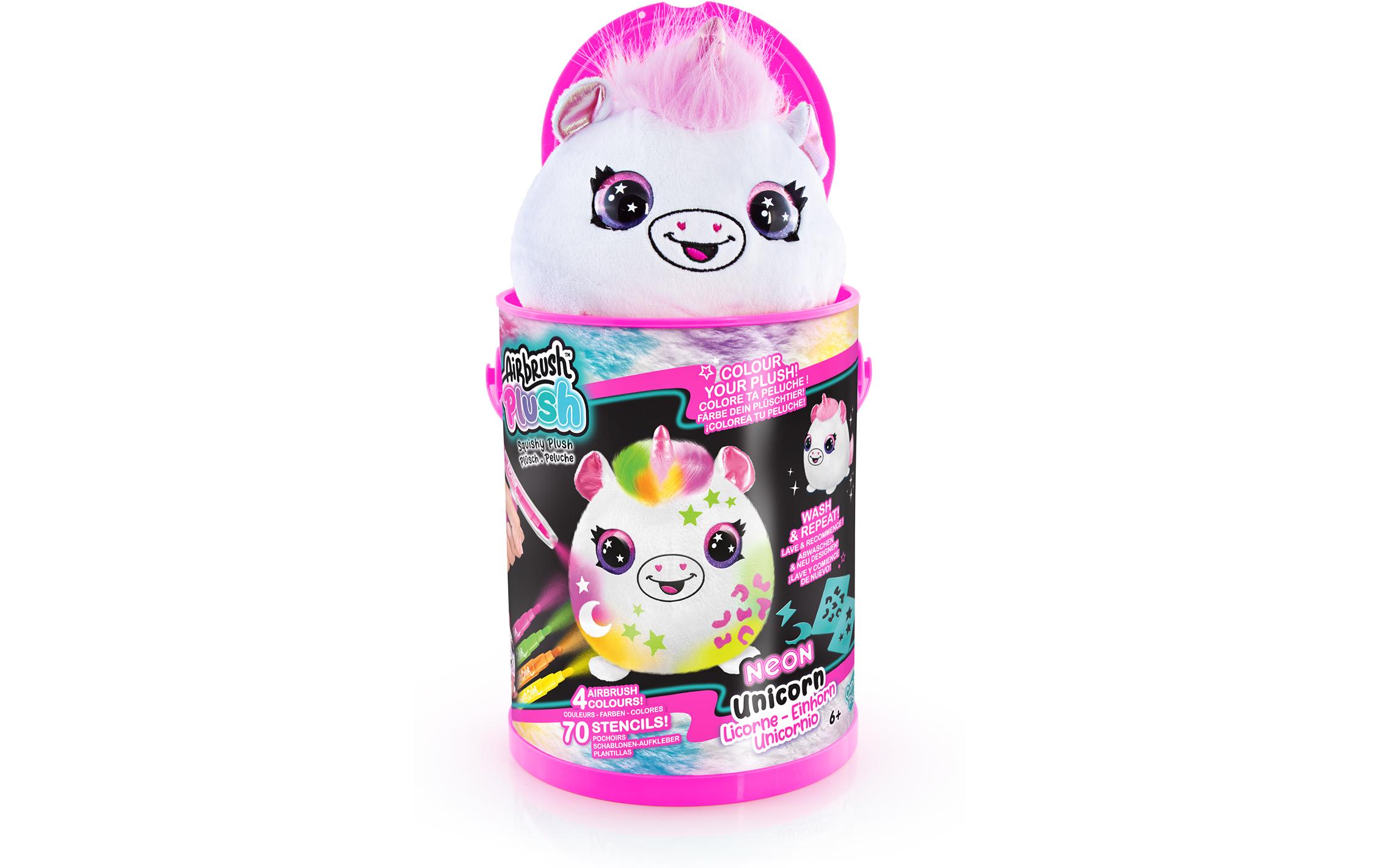 Canal Toys Plüsch Airbrush Plush Neon Squish Pals Paint Can assortiert Canal Toys Plüsch Airbrush Plush Neon Squish Pals Paint Can assortiert