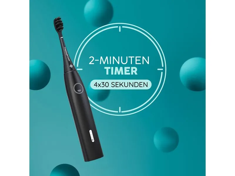 happybrush Schallzahnbürste StarterKit Eco Vibe V3+ Black happybrush Schallzahnbürste StarterKit Eco Vibe V3+ Black