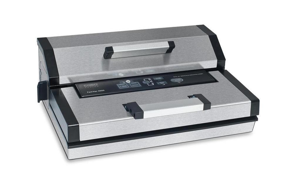Caso Vakuumiergerät FastVac 3000 Schwarz/Silber Caso Vakuumiergerät FastVac 3000 Schwarz/Silber