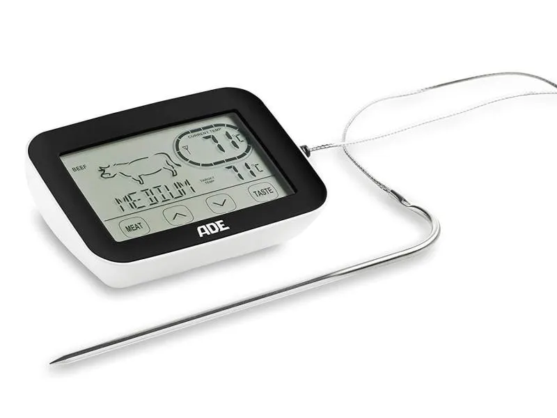 ADE Bratenthermometer BBQ 1408 Schwarz, Weiss ADE Bratenthermometer BBQ 1408 Schwarz, Weiss