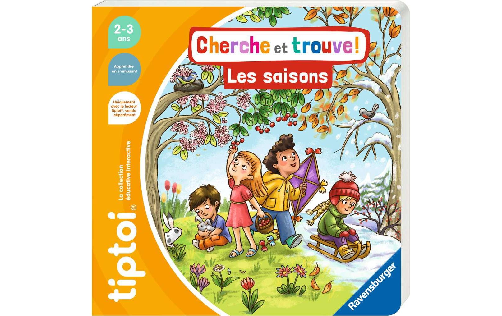 tiptoi Lernbuch Cherche et Trouve Les saisons -FR-