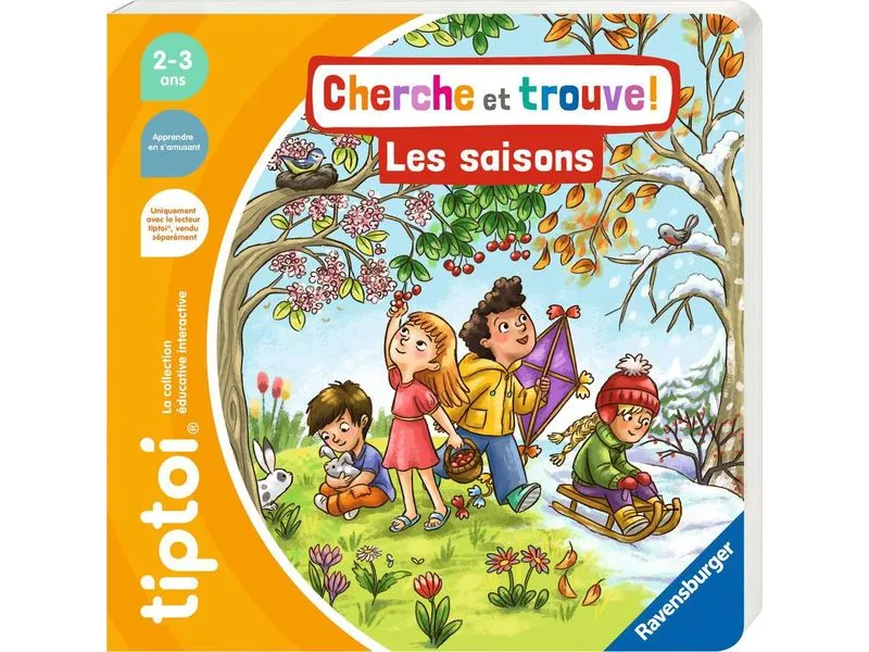 tiptoi Lernbuch Cherche et Trouve Les saisons -FR- tiptoi Lernbuch Cherche et Trouve Les saisons -FR-