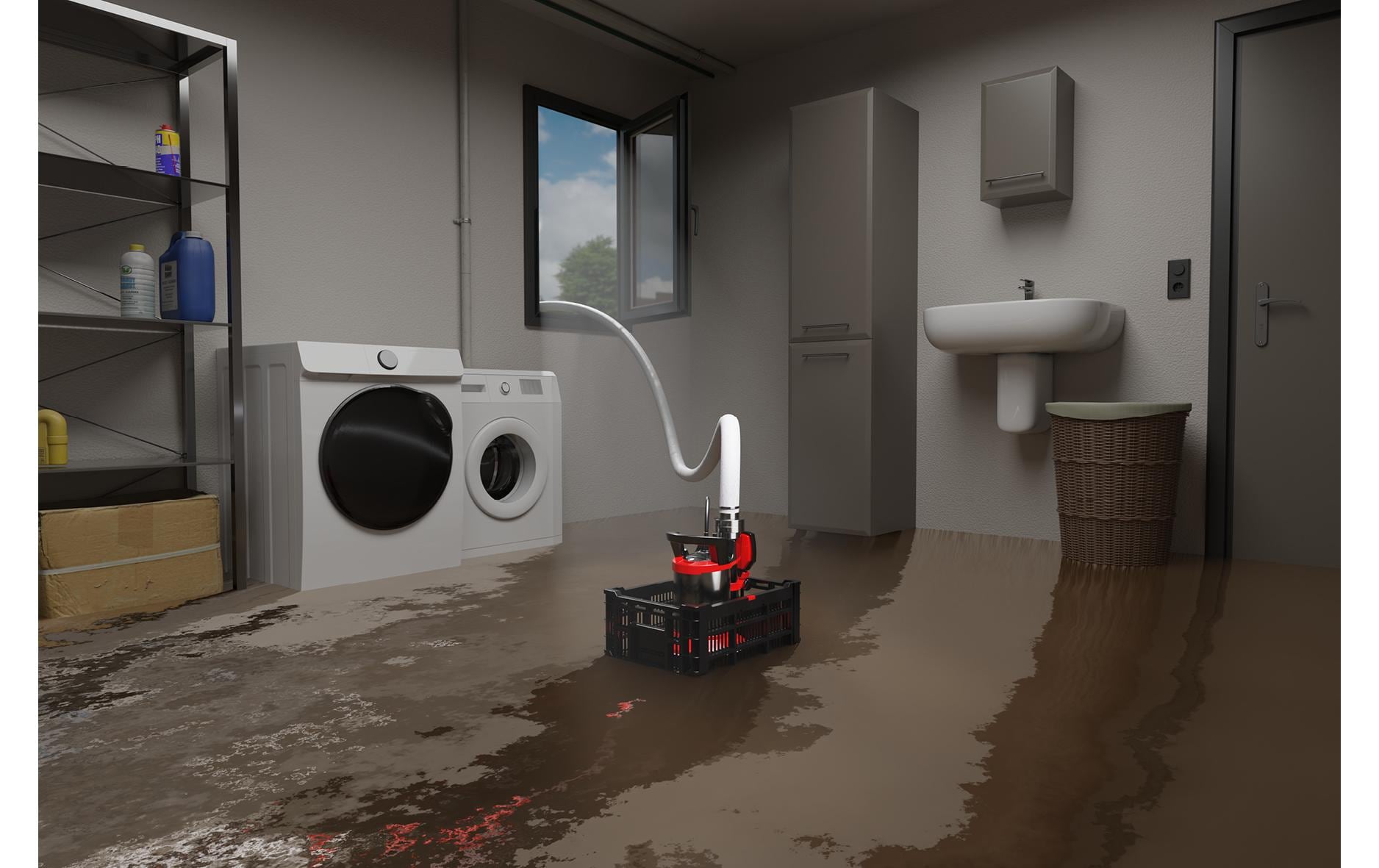 Einhell Schmutzwasserpumpe Flutset GE-DP 7535 N LL ECO