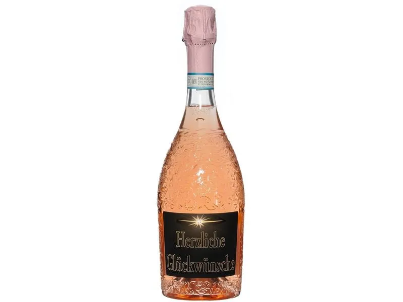 Dreams and Fantasy Geschenkidee Prosecco rosé Herzliche Glückwünsche 750 ml Dreams and Fantasy Geschenkidee Prosecco rosé Herzliche Glückwünsche 750 ml