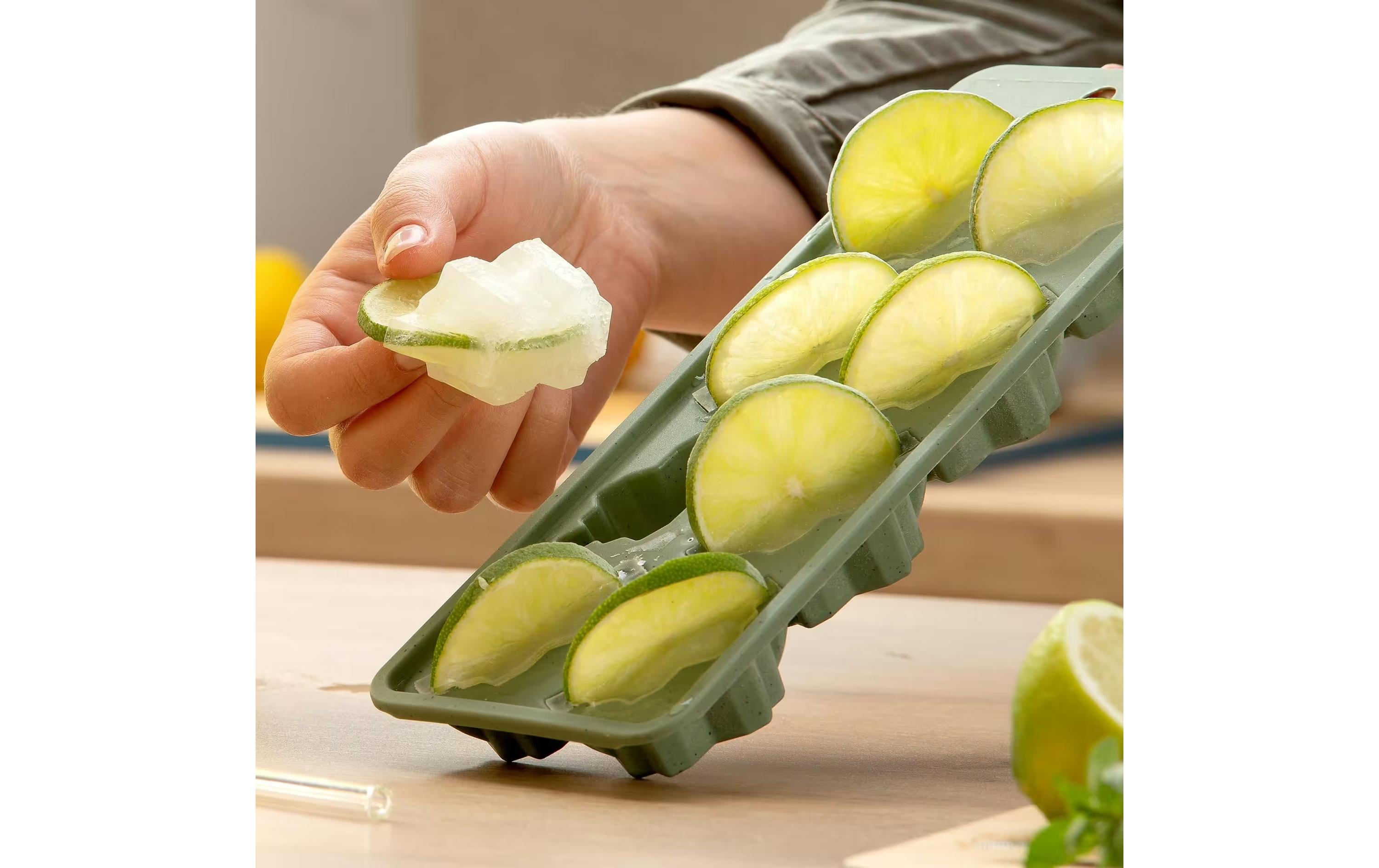 Fackelmann Eiswürfelform Balance Eisgrün