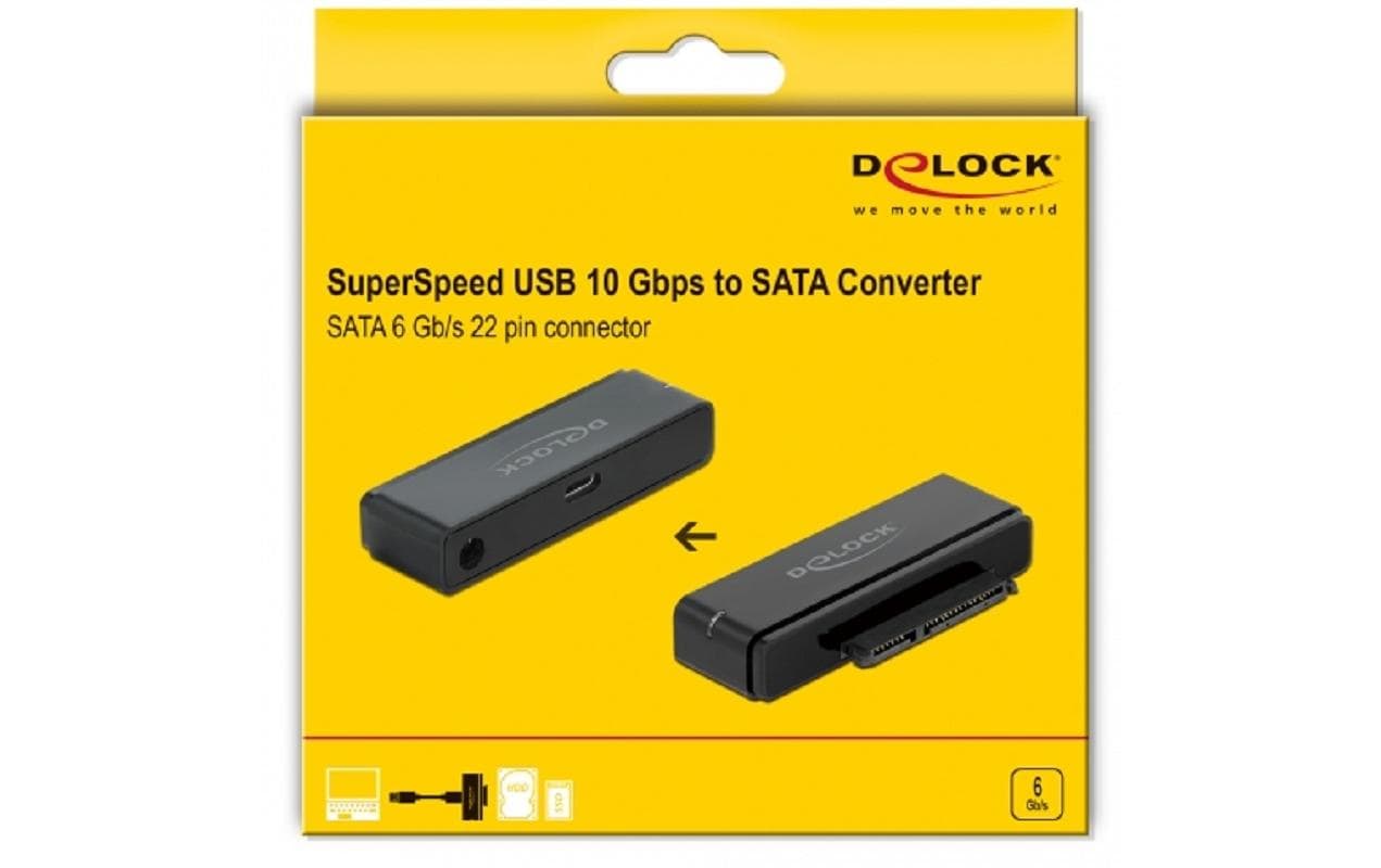 Delock Konverter 64188 USB-C zu SATA