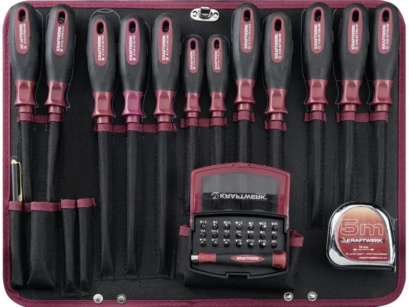 Kraftwerk Werkzeugkoffer ABS-Profi P300 185-teilig Kraftwerk Werkzeugkoffer ABS-Profi P300 185-teilig