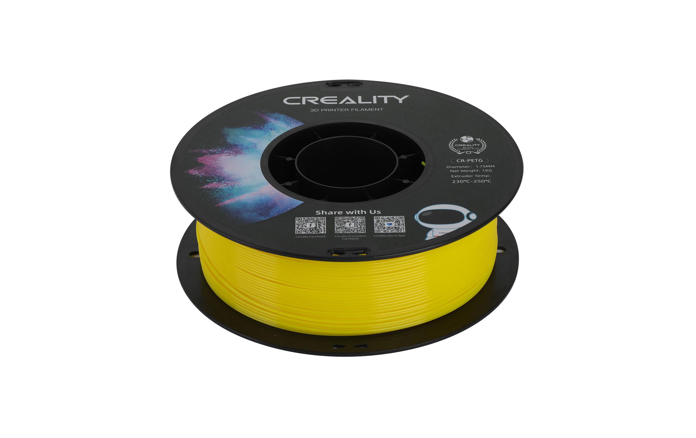 Creality Filament PETG, Gelb, 1.75 mm, 1 kg