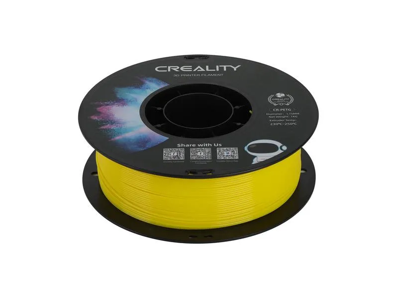 Creality Filament PETG, Gelb, 1.75 mm, 1 kg