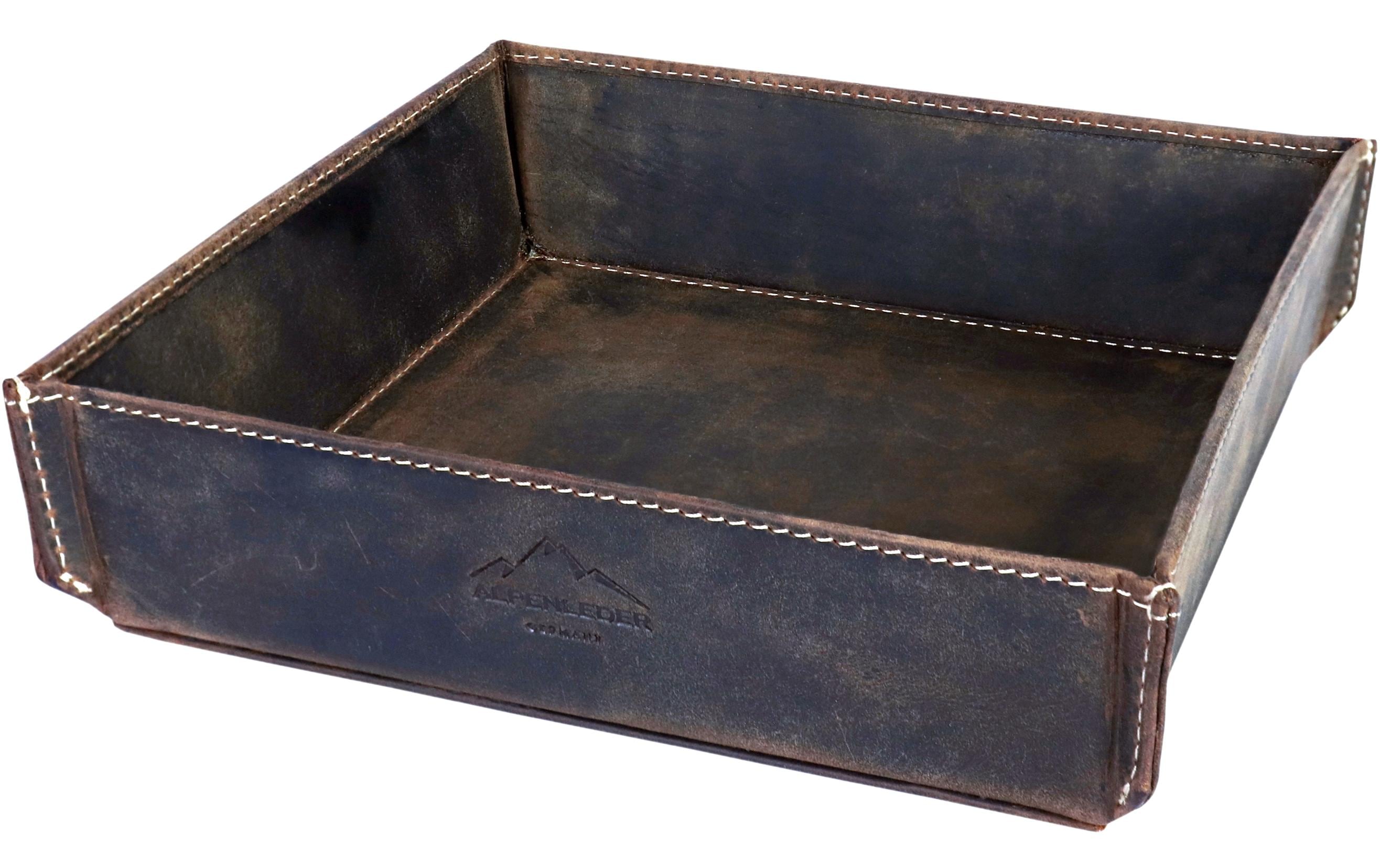 Alpenleder Hosentaschendepot Sacherl Dunkelbraun