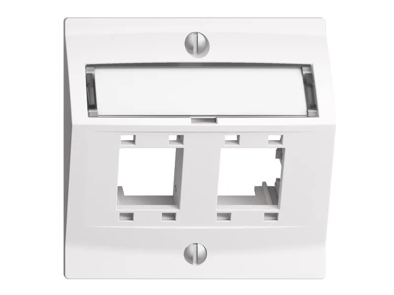 Feller EDIZIOdue Montageset R&M freenet 2-fach leer