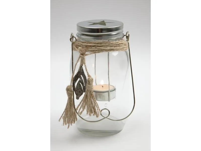 Creativ Company Kerzenhalter Glas, 10 x 18 cm, 1 Stk. Creativ Company Kerzenhalter Glas, 10 x 18 cm, 1 Stk.