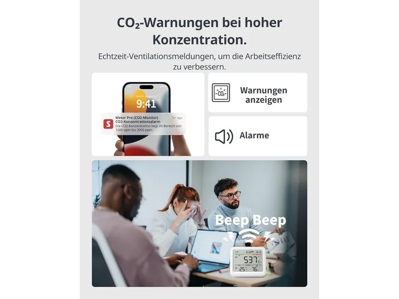 SwitchBot Meter Pro CO2 Weiss SwitchBot Meter Pro CO2 Weiss