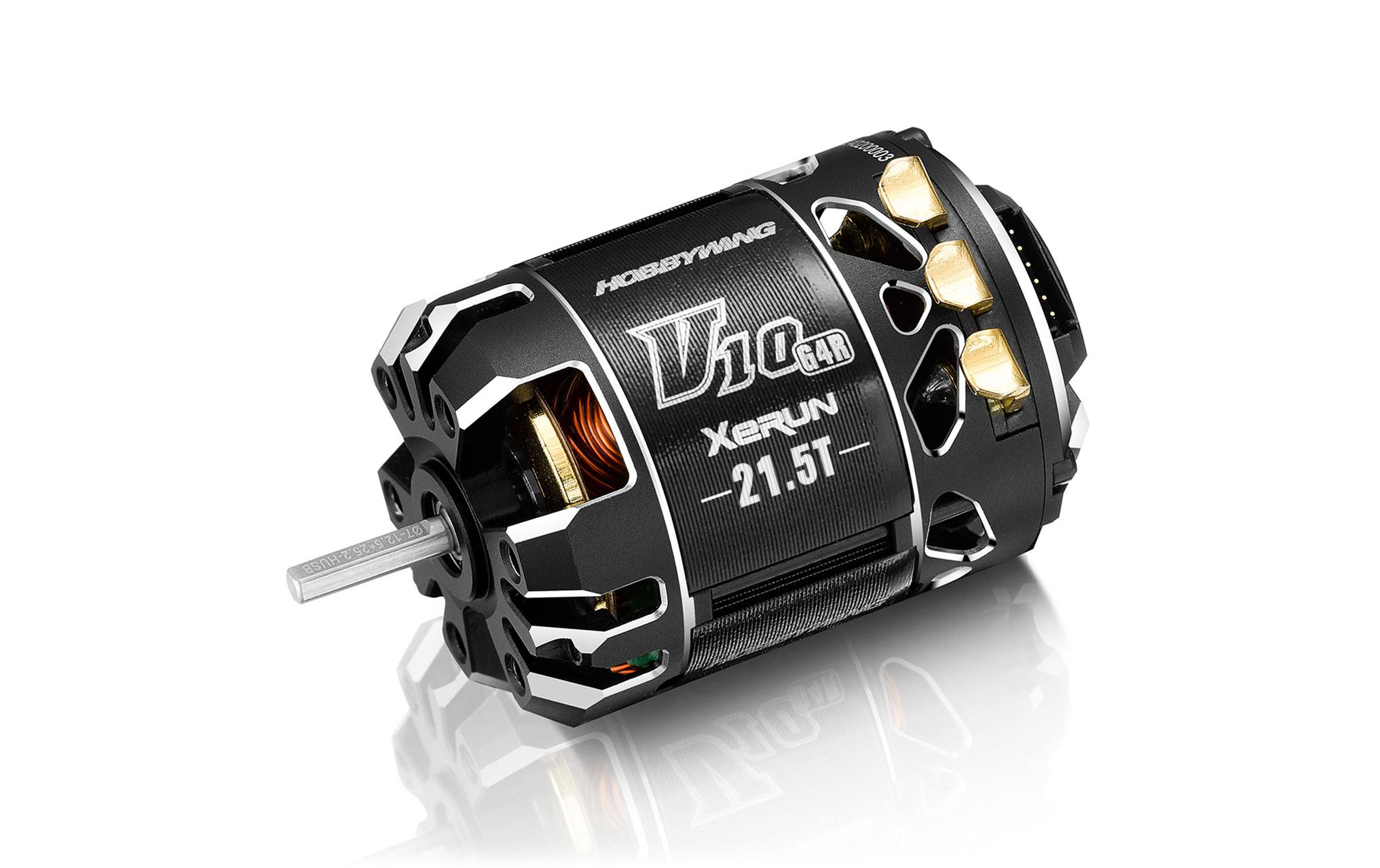 Hobbywing Brushless Sensored Motor Xerun V10 G4R 21.5T 2100kV Hobbywing Brushless Sensored Motor Xerun V10 G4R 21.5T 2100kV