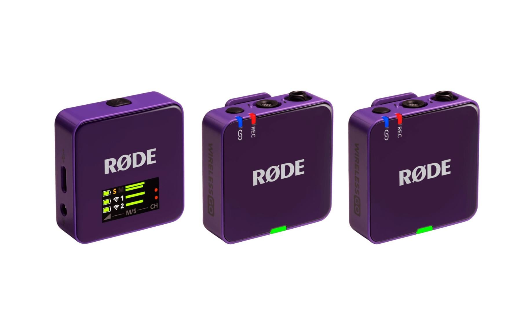 Rode Wireless GO Gen 3 Purpur