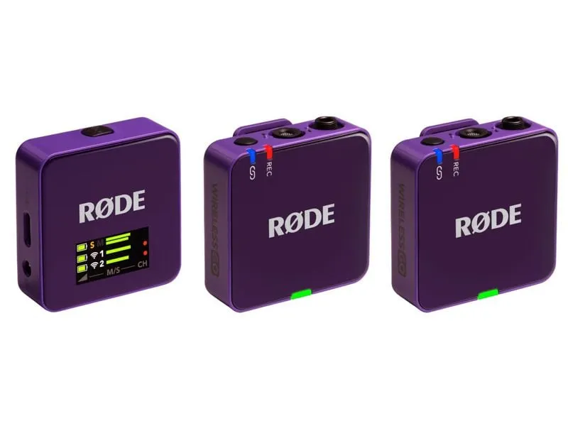 Rode Wireless GO Gen 3 Purpur Rode Wireless GO Gen 3 Purpur