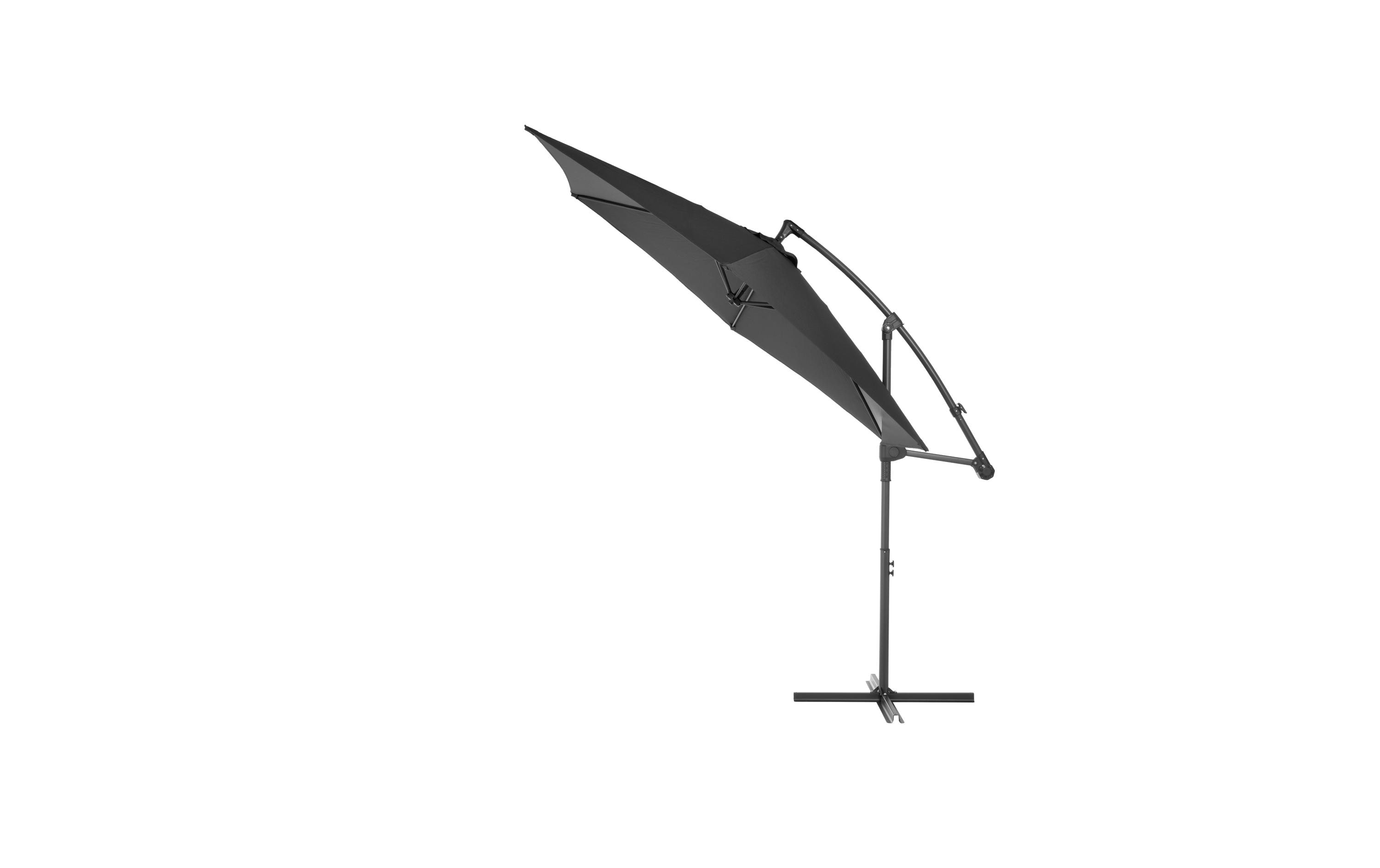 COCON Sonnenschirm TR-018 Ø 300 cm, hängend, Grau COCON Sonnenschirm TR-018 Ø 300 cm, hängend, Grau