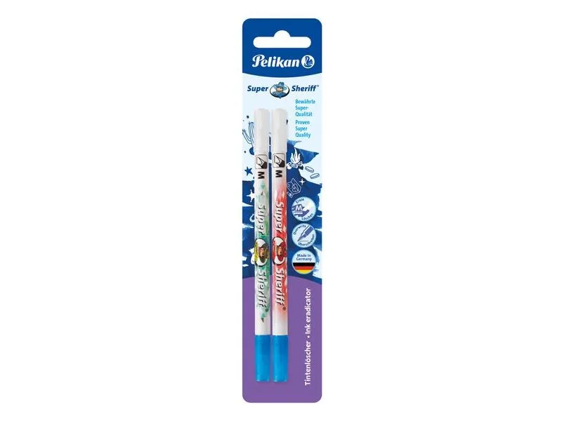 Pelikan Tintenlöscher Super Sheriff M 2 Stück Pelikan Tintenlöscher Super Sheriff M 2 Stück