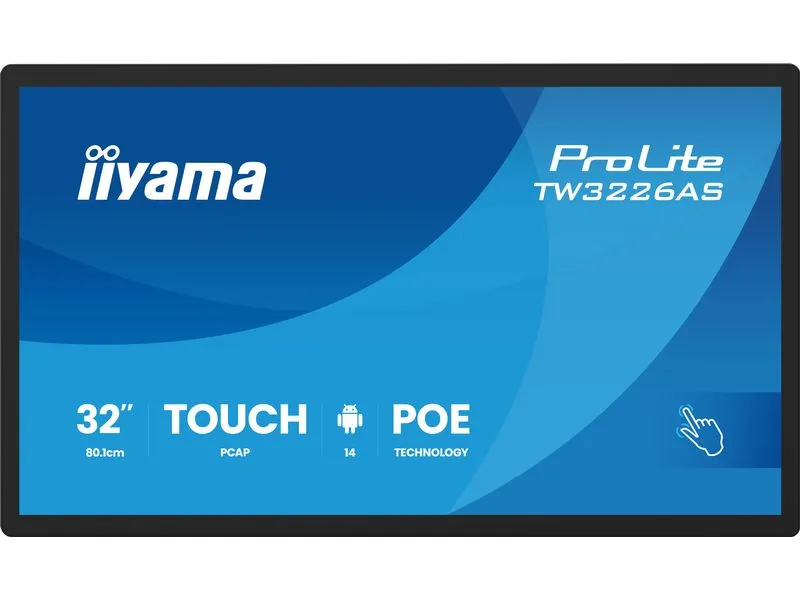 iiyama ProLite TW3226AS-B3P Projiziert-kapazitiv 31.5 iiyama ProLite TW3226AS-B3P Projiziert-kapazitiv 31.5