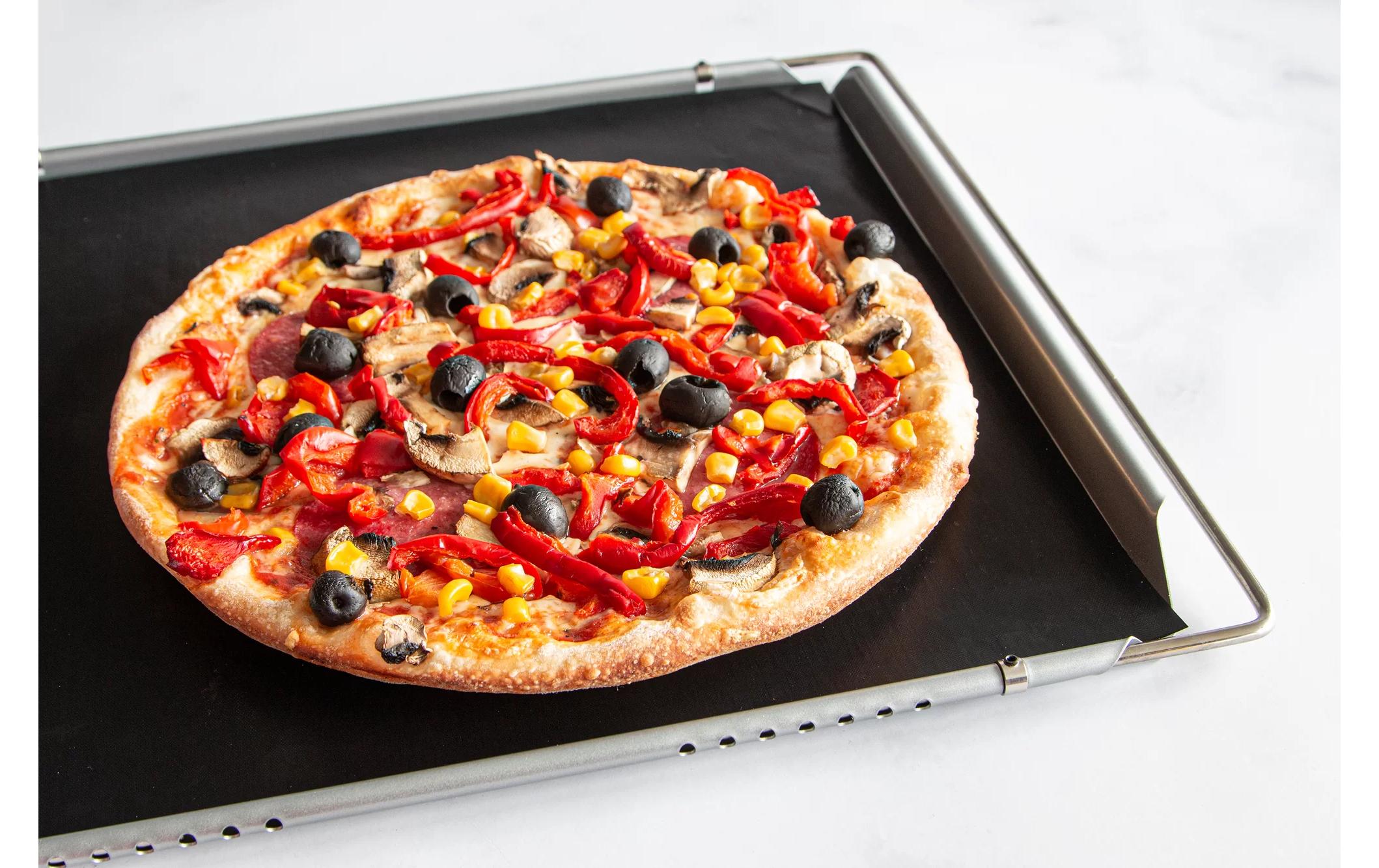 Städter Dauerbackfolie 2 Stück, Schwarz, 33 x 40 cm