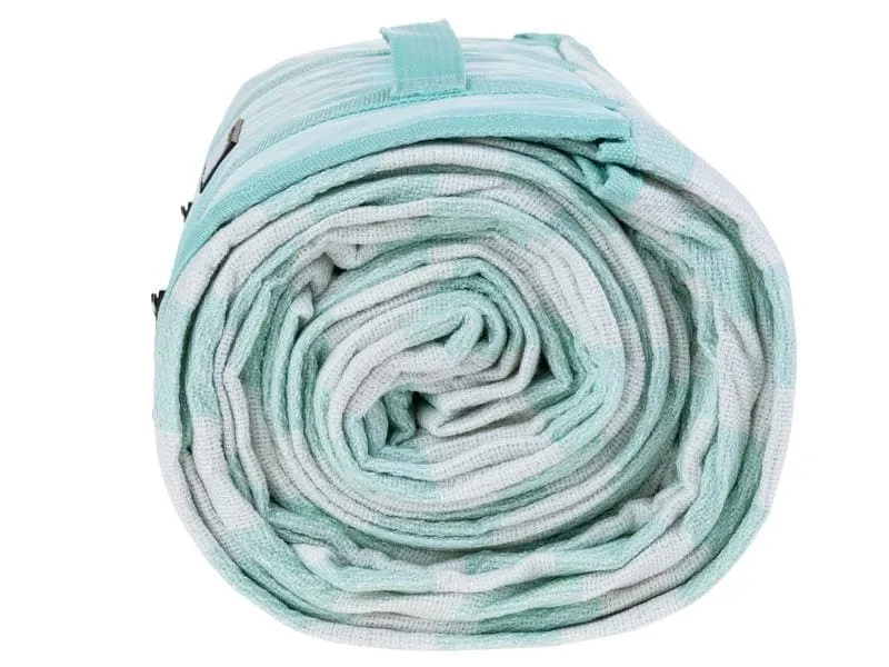 KOOR Picknickdecke Stripes mint 200 x 300 cm
